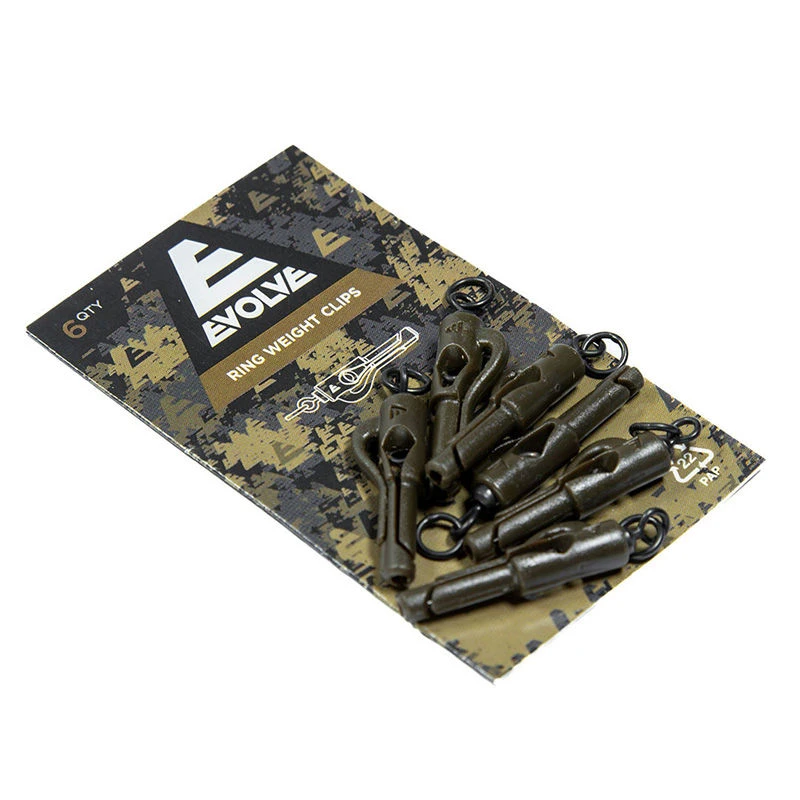 Evolve Tackle Ring Weight Clips